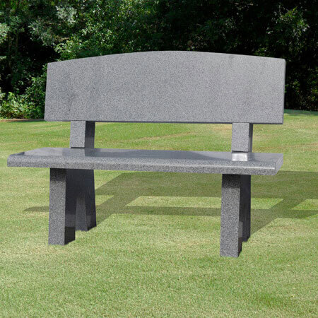 Bench With Oval Back